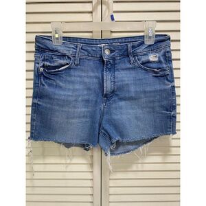Old Navy Rockstar‎ Super Skinny High Rise Jean Shorts Cut-offs Size 8